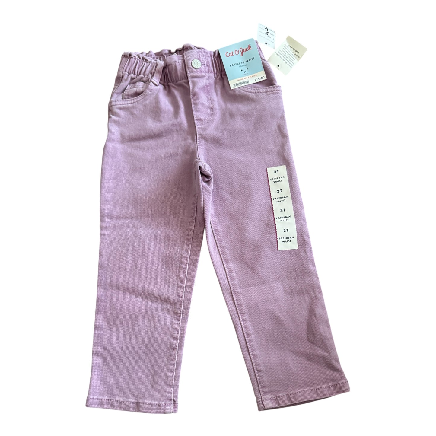 Paper bag waist pants