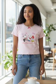 Pink Girls Hello Kitty