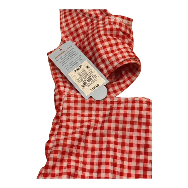 Red & White Bathingsuit