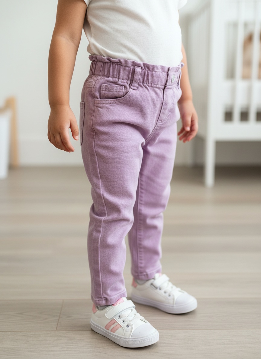 Paper bag waist pants