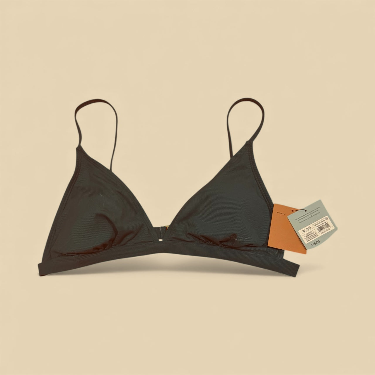 Green Girls Bikini Top